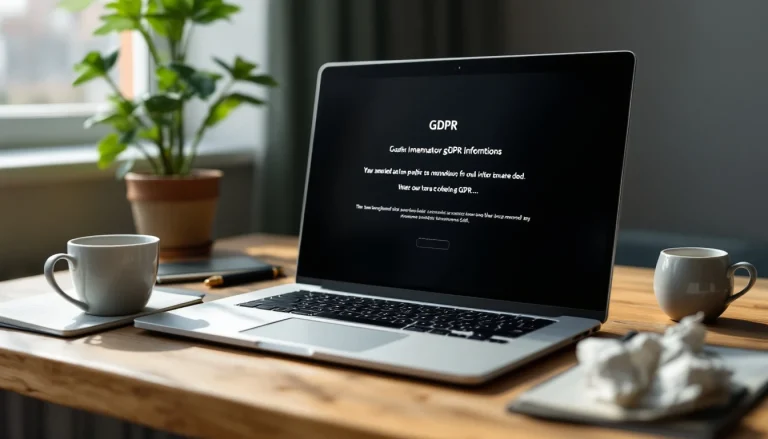 Les mentions obligatoires concernant le rgpd sur un site internet