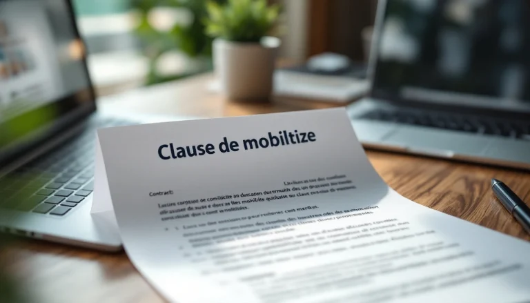 Clause de mobilit comprendre ses implications dans le contrat de travail