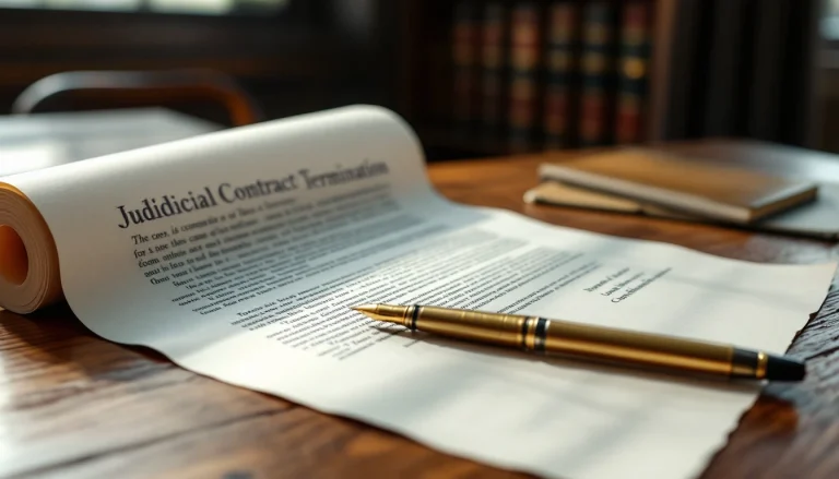 Comprendre la r siliation judiciaire du contrat