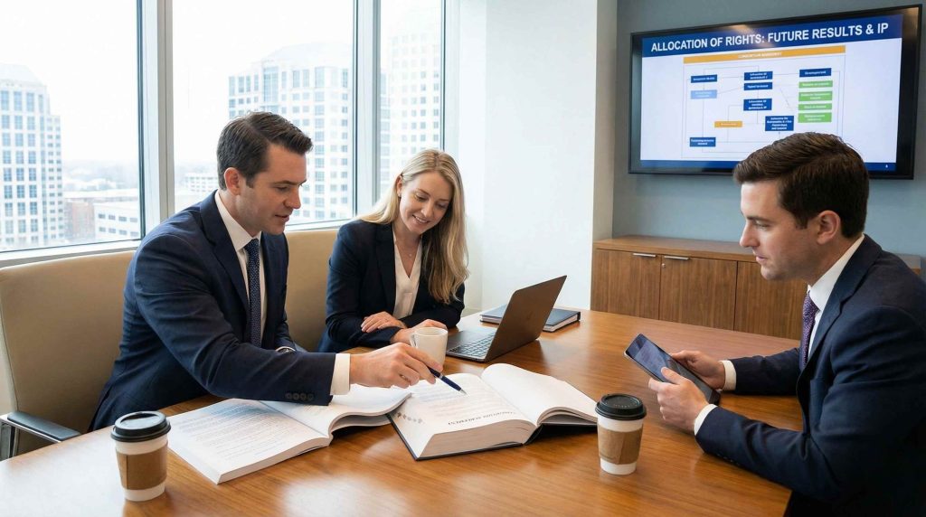 Accords de consortium : comment répartir les droits sur les résultats futurs