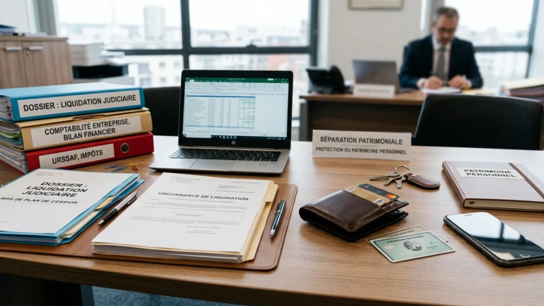 Liquidation judiciaire et compte bancaire personnel